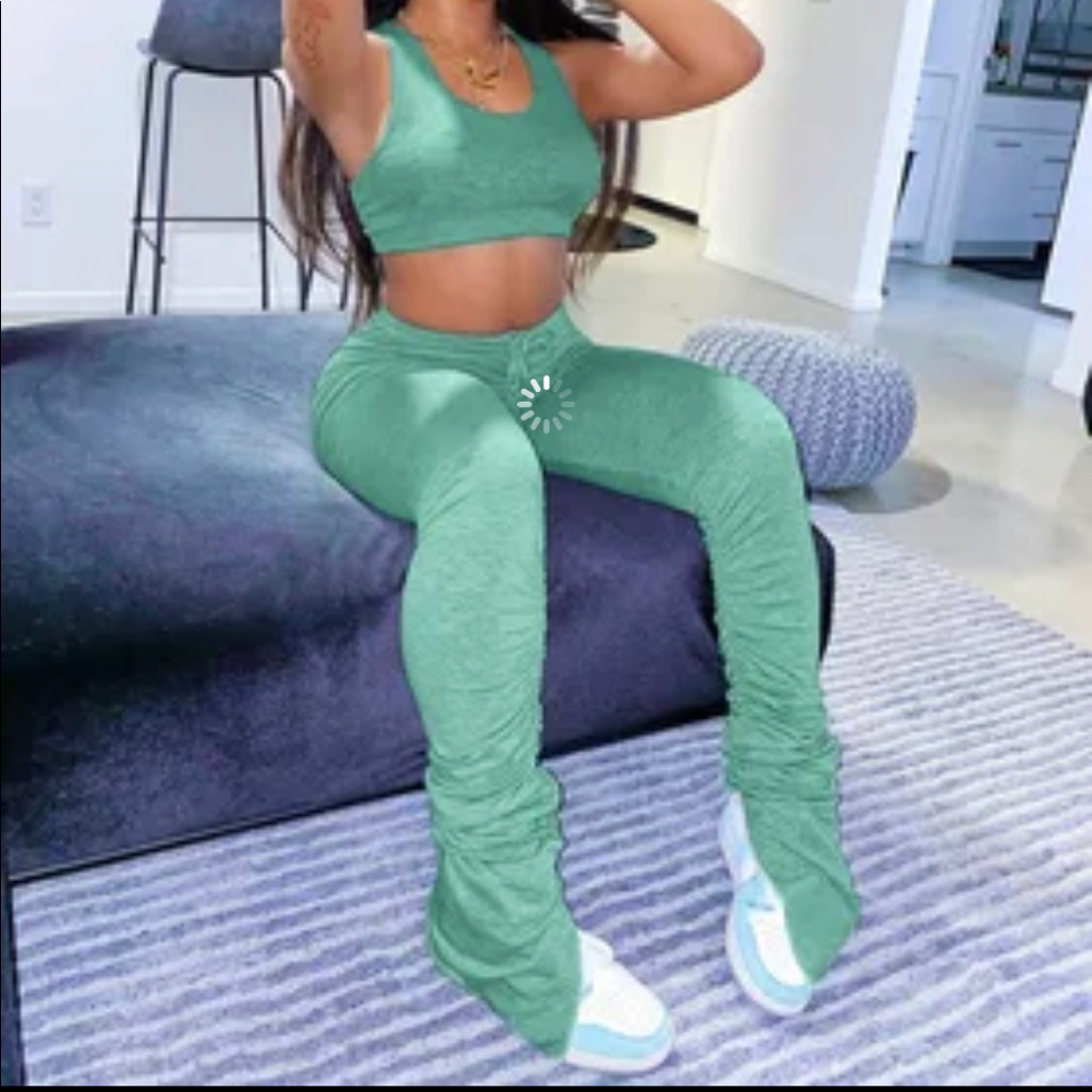 New Stacked Leggings Set